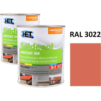 Soldecol UNICOAT SM 0,75L RAL 3022