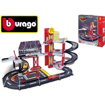 Bburago parkovací garáž Ferrari Racing Garage