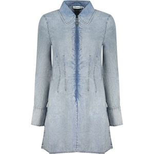 Desigual Къса дамска рокля desigual, Размер m, Цвят Синьо (26swvd03_az5007)