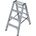 KRAUSE Професионална двустранна стълба Krause, 2x4, 225 кг. (07135117) (07135117)