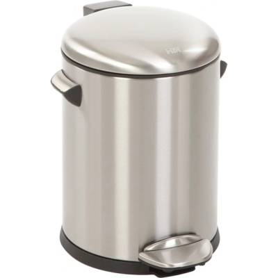 EKO-Europe EKO Кош за отпадъци с педал BELLE DELUXE- 5 литра - мат (EKO 921705 - Matt s/s)