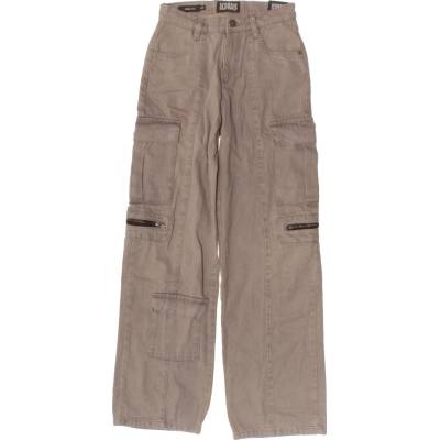 URBAN CLASSICS Dámské cargo džíny volné s kapsami a zipy Šedé