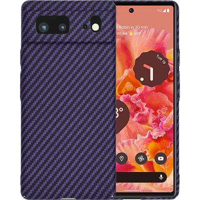 Techsuit Carbonite FiberShell Google Pixel 6 fialové
