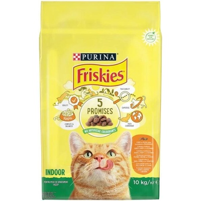 Friskies Indoor Cats chicken & vegetables 10 kg