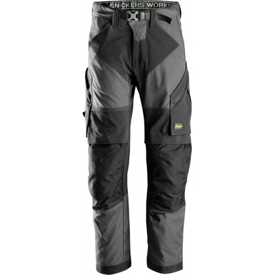 Snickers Workwear Pracovné nohavice FlexiWork+ sivé