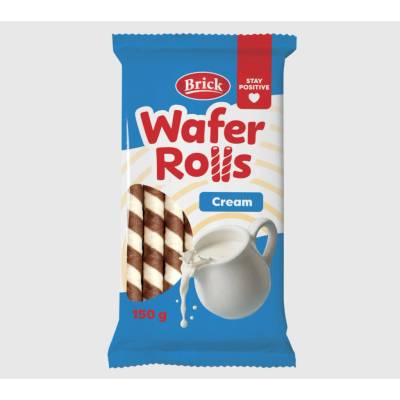 Brick Trubičky plněné Cream 150¨g
