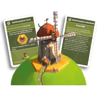 Dorfromantik The Board Game Great Mill Mini-Expansion