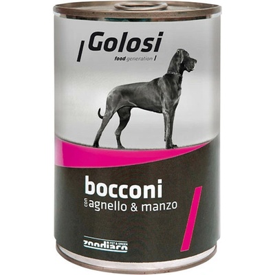 Zoodiaco Golosi Bocconi Adult Jahňacie a hovädzie s ryžou 1250 g