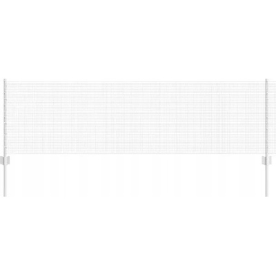 Oplocení ze svařovaného drátu s 5 sloupky U Stříbrný 0.6 x 10 m, ocelový