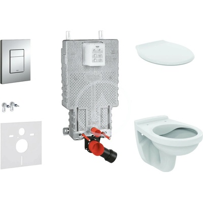 GROHE Uniset s tlačidlom Skate Cosmopolitan 38643SET-KR-GR