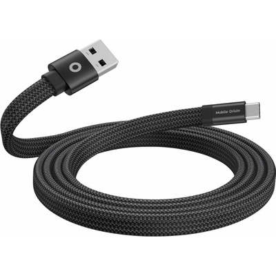 Mobile Origin MCF-USBA-1M-BLK USB-A to USB-C, 1m, černý