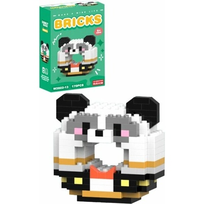 Sparkys Stavebnica Donut Panda 170 dielikov