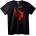 NOONEBRAND Тениска демон в червено - 2XL, Black