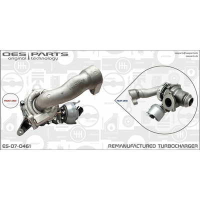 Plniace dúchadlo OES PARTS Product line OES-PARTS ES-07-0461