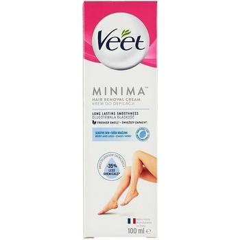 Veet depilačný krém na nohy pre citlivú pokožku Aloe Vera 100 ml