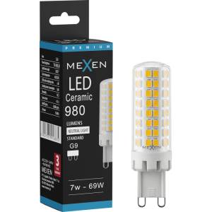 Mexen Aura LED крушка G9, 7W, Неутрална - 4000K, 980 lm - L121-G9-0740-01 (L121-G9-0740-01)