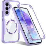 Techsuit Калъф за Samsung Galaxy S23 FE + Cover - Techsuit - ColorVerse 360 MagSafe MagSafe Series - Лилав