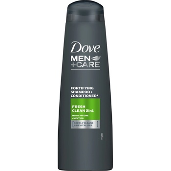 Dove šampon 2v1 Men+Care Fresh Clean Fortifying Shampoo+Conditioner 400 ml