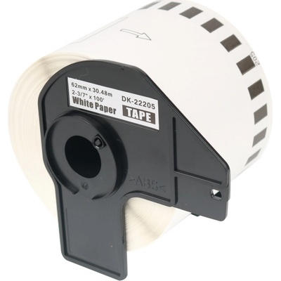 Alternativní etikety Brother DK-22205, 62mm x 30,48m, souvislé role