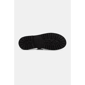 Fracap сандали обувки с покрити пръсти мъжки от кожа C731 Black full-grain leather