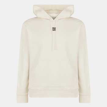 HUGO BOSS Суичър Hugo Women's Over the Head Hoodie - Off White