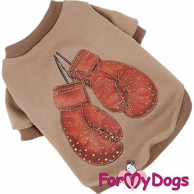 FOR MY DOGS Tričko BOXING BEIGE – Zbozi.Blesk.cz