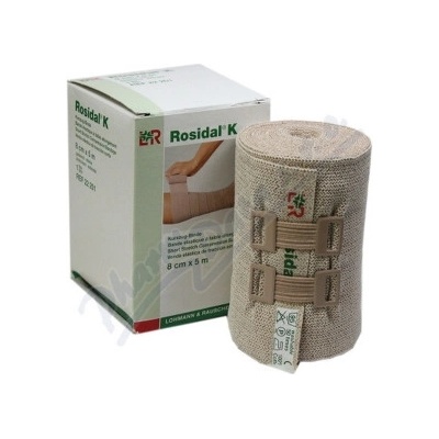 Rosidal ovínadlo elastické K 8 cm x 5 m 1 ks