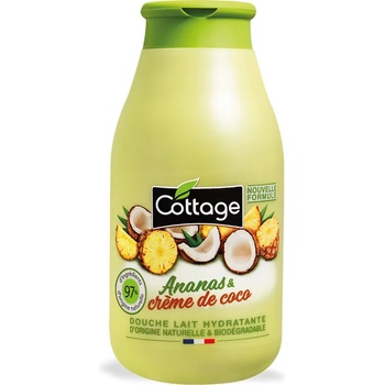 Cottage крем-душ гел, Ananas & creme de coco, 250мл