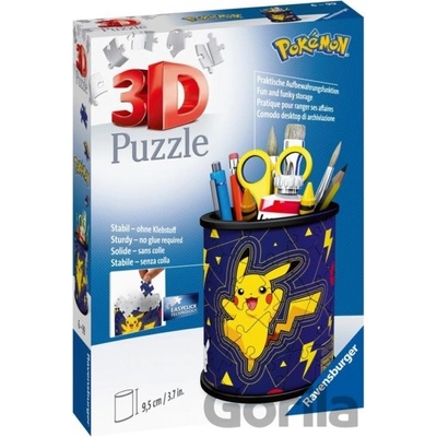 Ravensburger 3D Puzzle Stojan na ceruzky Pokémon 54 ks