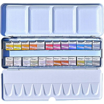 Artmagico Profesionální akvarelové barvy Pearlescent 24 pcs – Zboží Dáma