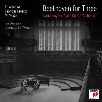 Yo-Yo Ma - Beethoven For Three: Symphony No. 4 and Op. 97 Archduke (CD) (0196588816420)