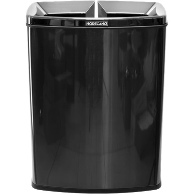 HORECANO HORECANO-Кош за разделно сметосъбиране 58x33xh78cm ЧЕРНО ЗЛАТО (110146- (0185222)