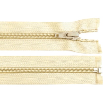 Spirálový zip No 5 délka 65 cm bundový POL Varianta: 103 krémová nejsvět., Balení: 1 ks