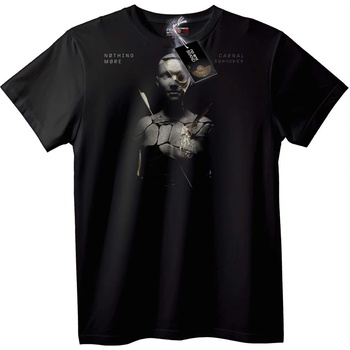 NOONEBRAND Тениска Nothing More Carnal Archive - 7XL, Black