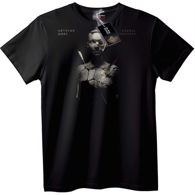 NOONEBRAND Тениска Nothing More Carnal Archive - 7XL, Black