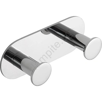 Bemeta Закачалка 11, 5x4, 5 см неръждаема стомана/сребрист (BD0025)