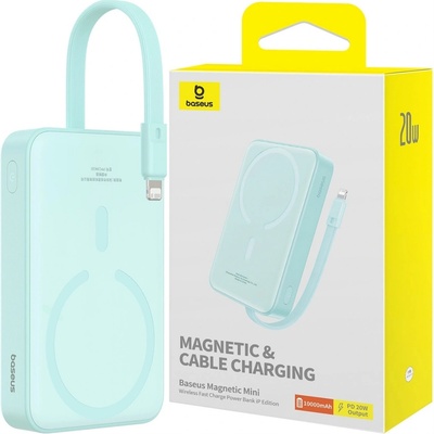 Baseus Magnetic Mini 10000mAh modrá
