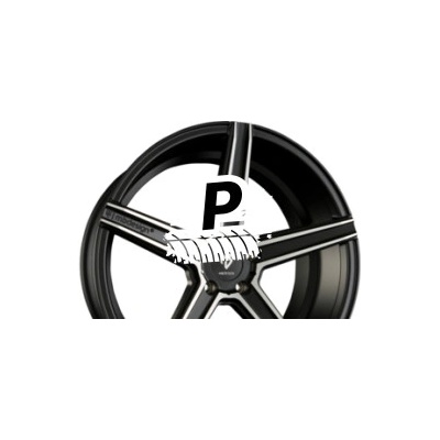 mbDESIGN KV1 8,5x19 5x100 ET32 matt black polished