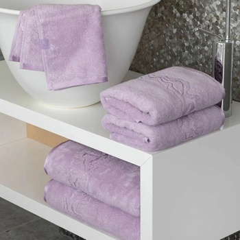 Matějovský Lumina bavlnené uteráky osušky violet svetlofialová 70 x 140 cm