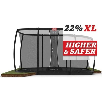 BERG Ultim Champion FlatGround 410 Grey+ Safety Net DLX XL
