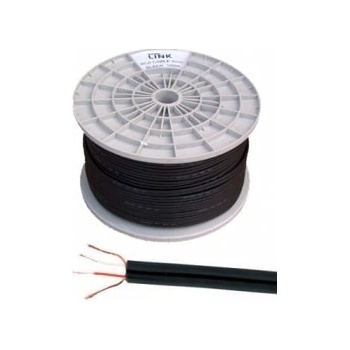 Cabletech 2x4mm cierny
