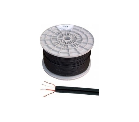 Cabletech 2x4mm cierny