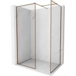 Mexen Kioto-F душ екран Walk-in с рамка 110 x 70 cm, прозрачен 8 mm, розово злато - 800-110-202-04-60-070 (800-110-202-04-60-070)