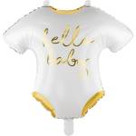 Party Deco Фолиев Балон ''Hello Baby'', 51х45см (FB64-008-019ME)