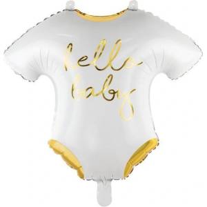 Party Deco Фолиев Балон ''Hello Baby'', 51х45см (FB64-008-019ME)