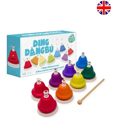 Juegaconmigo Hudební zvonky pro děti push DingdangBú – Zboží Dáma