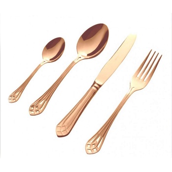 Image 1 of Herdmar Прибори за хранене от 36 части с медно PVD покритие HERDMAR от серия VITRAL (herdmar186303601171900007)