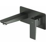 Omnires Вграден смесител за умивалник Omnires Parma, графит (PM7415GR)