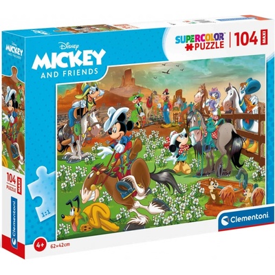 Clementoni Mickey 23759 104 dílků