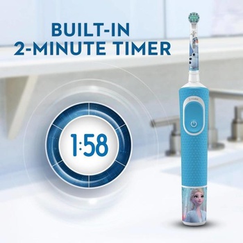 Image 1 of Oral-B Pro Kids 3+ Frozen + travel case